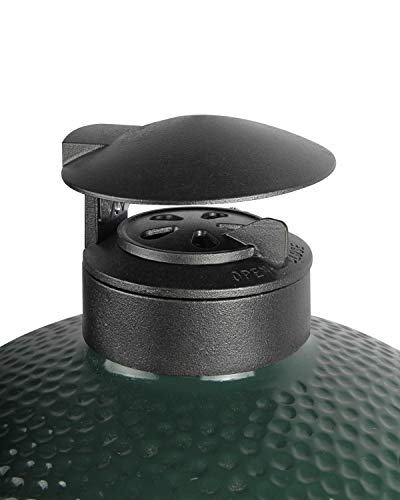 KAMaster 3 in 1 Cast Iron Cap for Medium Large XLarge Big Green Egg Top Must-Have Big Green Egg Accessories Replacement with Daisy