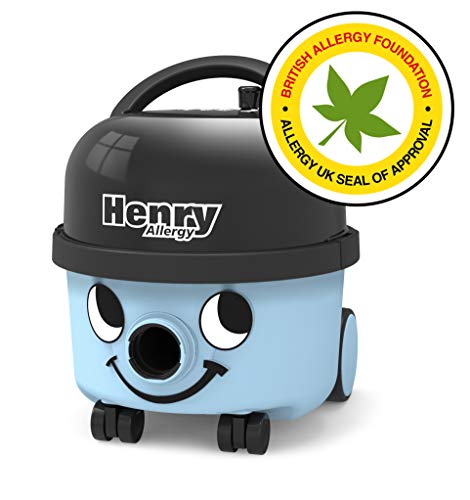 NaceCare Numatic/NaceCare Henry Allergy Canister Vacuum-1.6 Gallon Capacity with Allergy Easing Hepa-Filtration and AST9 Professional