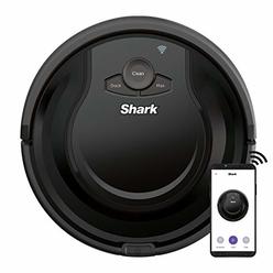 Shark AV751 ION Robot Vacuum with Wi-Fi and Voice Control, 0.45 Quarts, in Black