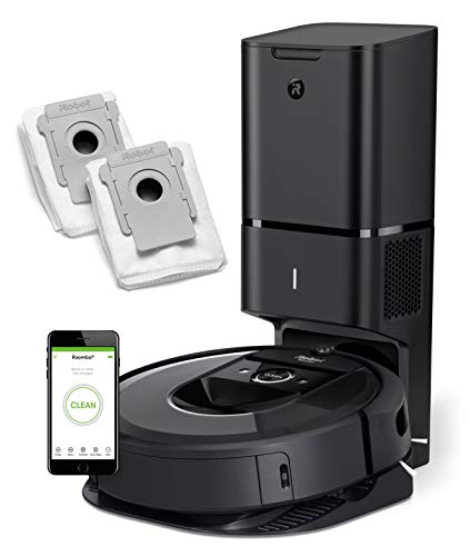iRobot Roomba i7+ (7550) Robot Vacuum Bundle with Automatic Dirt Disposal - Wi-Fi Connected, Smart Mapping, Ideal for Pet