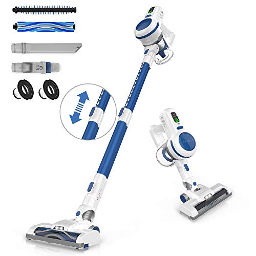 ORFELD Cordless Vacuum, Stick Vacuum Cleaner 4 in 1 with 17000pa Super Suction, Ultra-Lightweight & Quiet Handheld Vacuum for