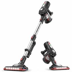 ROOMIE TEC RoomieTEC Cordless Stick Vacuum Cleaner, 2 in 1 Handheld Vacuum with 120W Suction Power, Stainless Steel Filter, HEPA Filter,