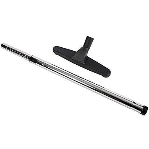 Cen-Tec Systems 94984 Telescopic Wand and 12" Natural Fill Floor Brush Vacuum Attachment Kit, Black