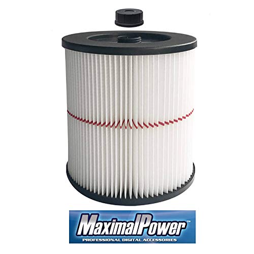 MaximalPower Replacement Cartridge Filter for Craftsman 9-17816 Vacuum (1 Pack)