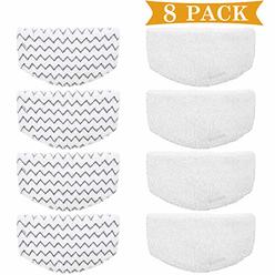 FFsign 8 Pack Replacement Steam Mop Pads for Bissell Powerfresh Steam Mop 1940 1440 1544 1806 2075 Series, Model 19402 19404 19408
