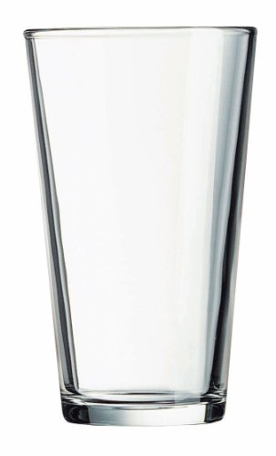 Arc International Luminarc Pub Beer Glass, 16-Ounce, Set of 9 (Buy 8, get 1 Free)