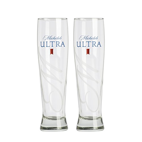 Michelob Ultra 2-Pack Altitude Pilsner Glass, 16oz