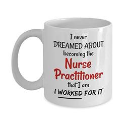 Love This Mug Work Harder Mug - Nurse Practitioner Gifts - Best Coffee Cup for Women or Men Who Work Hard - Graduate - Graduation Gift -