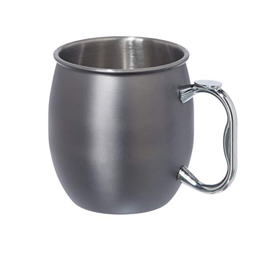 Oggi Stainless Steel Moscow Mule Mug - 20 oz, Slate Grey