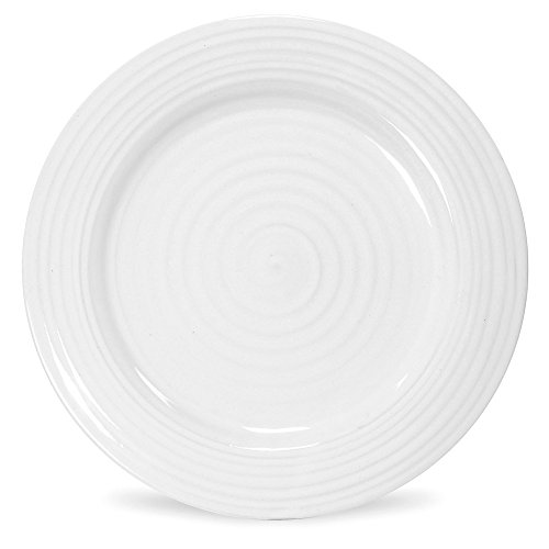 Portmeirion Sophie Conran Set of 4 Luncheon Plates (White, 9 Inch)