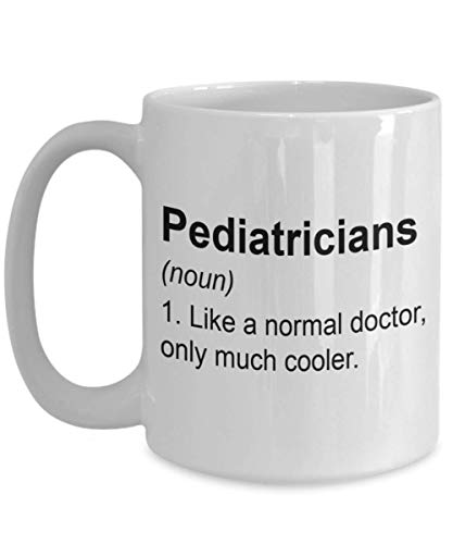 Kelsey Adele Living Pediatricians Gifts - Like a Normal Doctor Only Much Cooler Coffee Mug, Appreciation Birthday Christams Gift Ideas for MD, 15