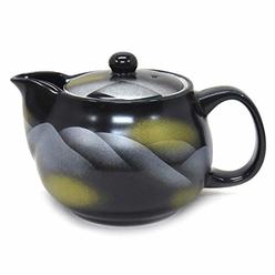 Kutani pottery teapot pot mountain range (with tea strainer)