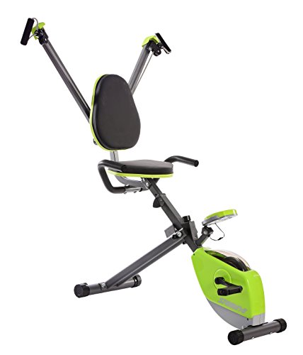Stamina Wonder Exercise Bike | Build Upper and Lower Body Strength on One Machine | Includes Two Online Workout Videos,