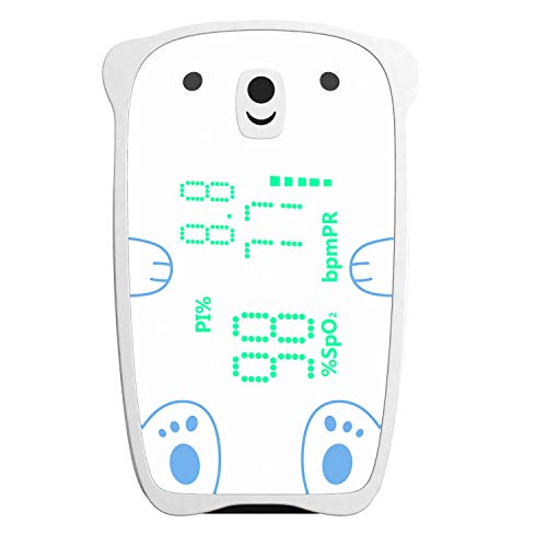 EMAY Children Fingertip Oxygen Monitor (Not for Newborn/Infant) | Blood Oxygen Saturation Monitor with Heart Rate Tracking
