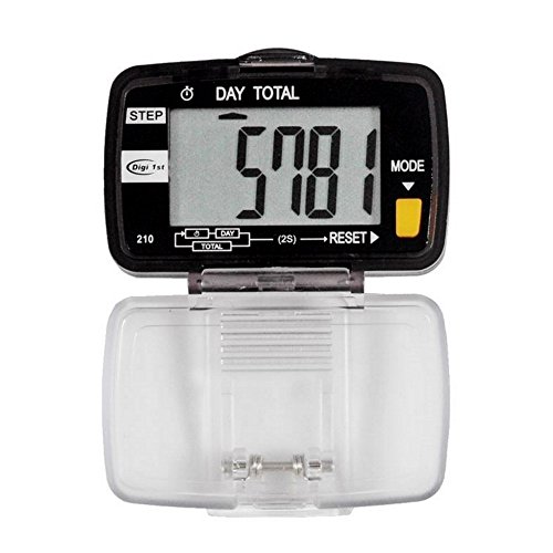 Digi 1st P-210 Dual Step Pedometer with Activity Time (Large Display) (10)
