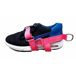 foot strap New 5-D Pink Women Ankle 5 -Ring Cable Gym Machine Attachment for Men/Women Yoga, Pilates, Leg/Foot/Ankle
