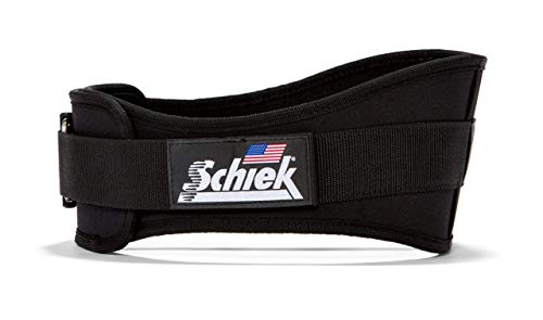 Schiek Sports Nylon Lifting Belt - 6 inch Size: Medium Black