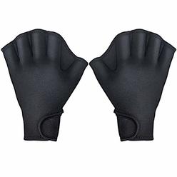 Tagvo Aquatic Gloves for Helping Upper Body Resistance, Webbed Swim Gloves Well Stitching, No Fading, Sizes for Men Women Adult