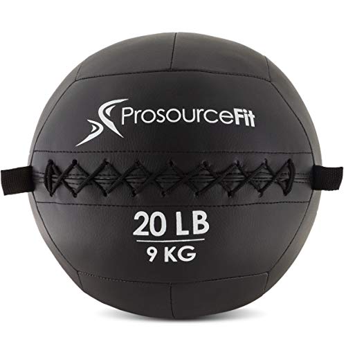 ProsourceFit Soft Medicine Ball - Black/20 lb