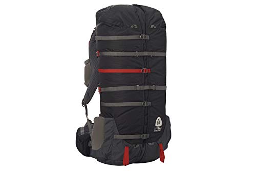 Sierra Designs Flex Capacitor Adjustable 40-60L Volume Ultralight Backpack Pack M/L with M/L Waistbelt Peat