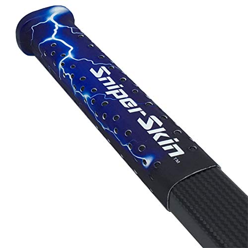 SNIPER SKIN ICT Ice Hockey Grip - Better Alternative to Grip Tape - Universal Sizing for Adults & Youth - Lightem Up