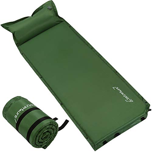 Clostnature Self Inflating Sleeping Pad for Camping - 1.5 Inch Camping Pad, Lightweight Inflatable Camping Mattress Pad, Insulated Foam
