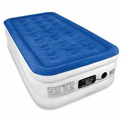 SoundAsleep Products SoundAsleep Dream Series Luxury Air Mattress with ComfortCoil Technology & Built-in High Capacity Pump for Home & Camping- Doubl