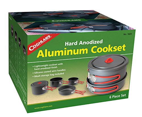 Coghlan's Anodized Aluminum Cook Set, Grey, Multiple (1824)