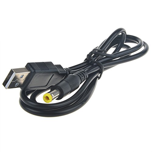 SLLEA 5V 3.2Feet USB Cable Cord for JETBeam DDR26 00R26 Rechargeable CREE XM-L2 LED Flashlight