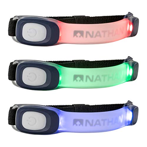 Nathan Lightbender Mini R. (1 item) For Running, Walking, Hiking, Biking and more. Nighttime, Evening, Low Visibility. BE