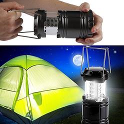 Kenor (pack of 2) outdoor led camping lantern flashlights set , kenor portable led camping light emergency light 30 leds, battery p
