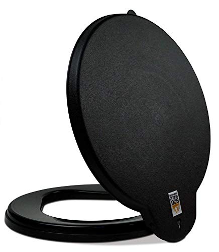 BodShell Portable Toilet Seat Lid for Emergencies and Camping - fits 5 Gallon Bucket (Lid Only)
