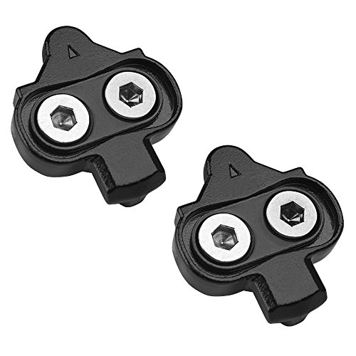 BV Bike Cleats Compatible with Shimano SPD - Spinning, Indoor Cycling & Mountain Bike Bicycle Cleat Set