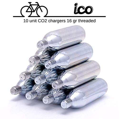 Impeccable Culinary Objects (ICO) ICOC1610T 16G CO2 Cartridges (10 Pack)