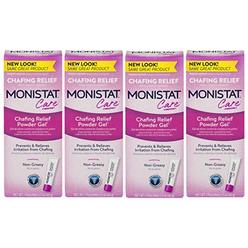 Monistat Care Chafing Relief Powder Gel | Skin Protection | 1.5 OZ | 4 Pack