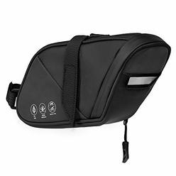 PDEEY Bike Saddle Bag Waterproof Bike Bag Under Seat Bike Seat Bag Bike Saddle Bag Under Seat Large Capacity Bicycle Saddle