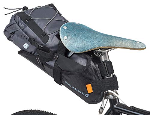 Blackburn Outpost Elite Universal Seat Pack and Dry Bike Bag (Black/Grey, One Size)