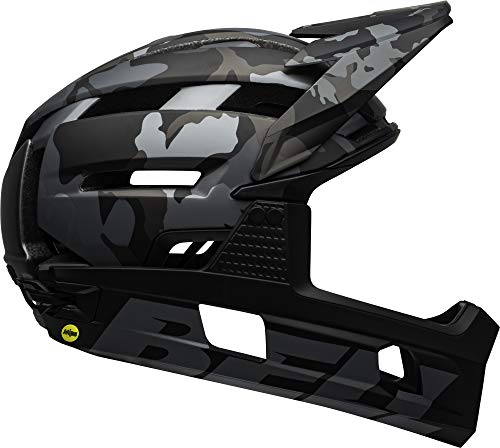 Bell Automotive Bell Super Air R MIPS Adult Bike Helmet - Matte/Gloss Black Camo (2020) - Medium (55-59 cm)