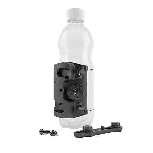 Fidlock Uni Connector Universal Bike Water Bottle Holder for Plastic Bottles or accessories with diameter up to 80 mm.