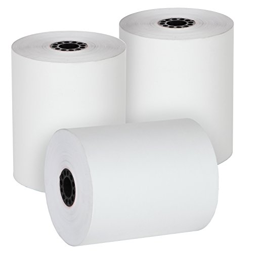 FHS Retail Thermal Cash Register POS Paper Rolls 3 1/8" x 230' MADE IN USA - BPA Free (32 Pack)
