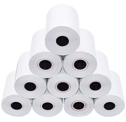 TK Thermal King Thermal King, 2 1/4" x 85' Thermal Paper fits Verifone VX570 Mini Compact POS, 100 Rolls (50 rolls/Case x 2)
