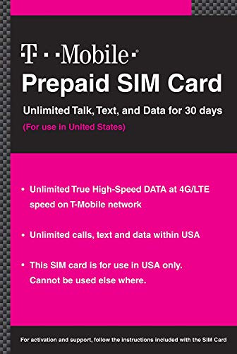 T-Mobile® Mobile Internet SIM Card