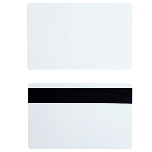 My ID City Pack of 1000 Premium Graphic Quality White PVC w/HiCo 3 Track Mag Stripe Cards CR80 30 Mil Standard Credit Card Size CR8030HI