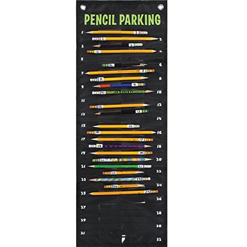 Really Good Stuff 164006 Pencil Solution Pocket Chart, Assorted
