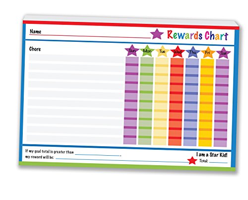 Creative Business Reward and Responsibility Chart 2 Packs of 50 Tear off Charts per pad 6" x 9"