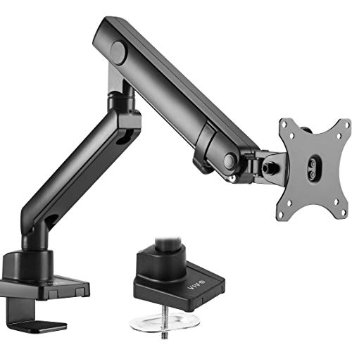 VIVO Premium Aluminum Full Motion Single Monitor Desk Mount Stand with Lift Engine Arm, Fits Screens up to 32 inches