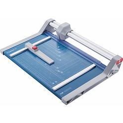 Dahle 550 Professional Rotary Trimmer, 14" Cut Length, 20 Sheet Capacity, Self-Sharpening, Dual Guide Bar, Automatic Clamp, Germ