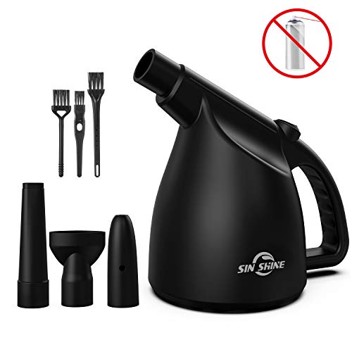 SIN SHINE - Compressed Air 3.0- Multi-Use Electric Air Duster for Cleaning Dust, Hairs, Crumbs, Scraps for Laptop, Computer,