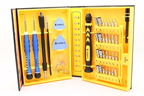 A-Plus Shopping 38-piece Cell Phone, PC, Tablet, Macbook, Electronics Precision Magnetic Screwdrivers Repair Tool Kit Set (38