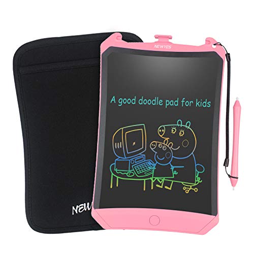 Newyes S9QTYWQ NEWYES Colorful Robot Pad 8.5 Inch LCD Writing Tablet with  Lock Function Electronic Doodle Pads Drawing Board with Case and